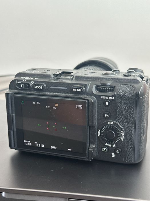 Sony fx 30, sigma 18-50 2,8