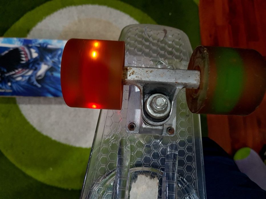 Skateboard lumini