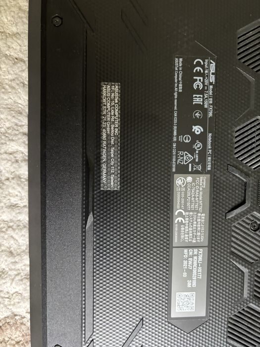 Laptof Gaming ASUS TUF F17