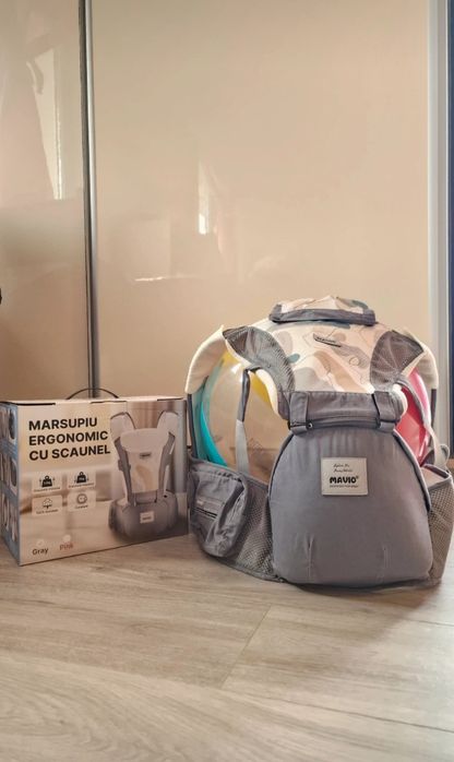 Marsupiu ergonomic bebe 0-36 luni