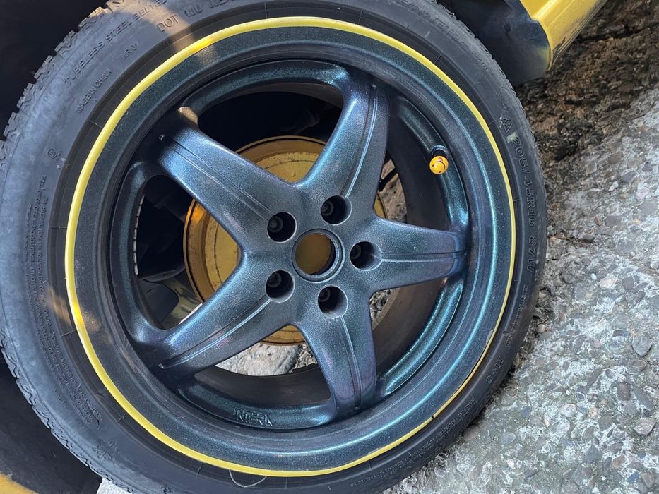 Set jante INTERA  si Anvelope  M+S