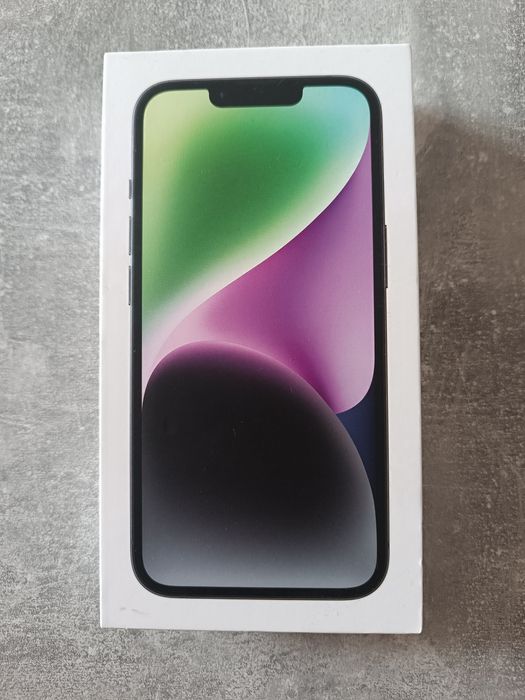 Apple iPhone 14 128GB Midnight + оригинална кутия и EarPods