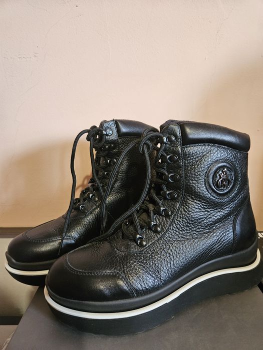 Нови черни боти Daris от естествена кожа