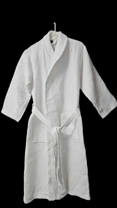 Halat de  baie si SPA - bumbac premium/usor si absorbant model fagure