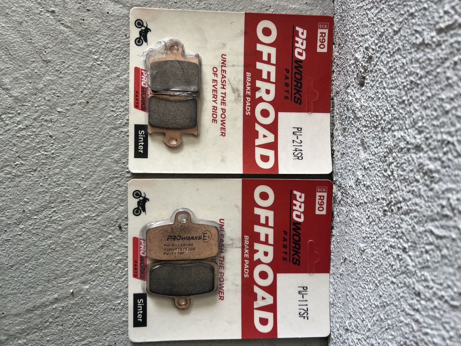 Комплект предни и задни накладки Offroad  motocros