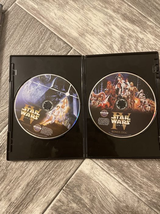 Dvd “Star Wars” три первых фильма