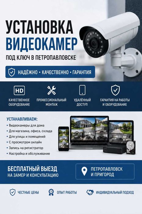 Продам камеру видеонаблюдения