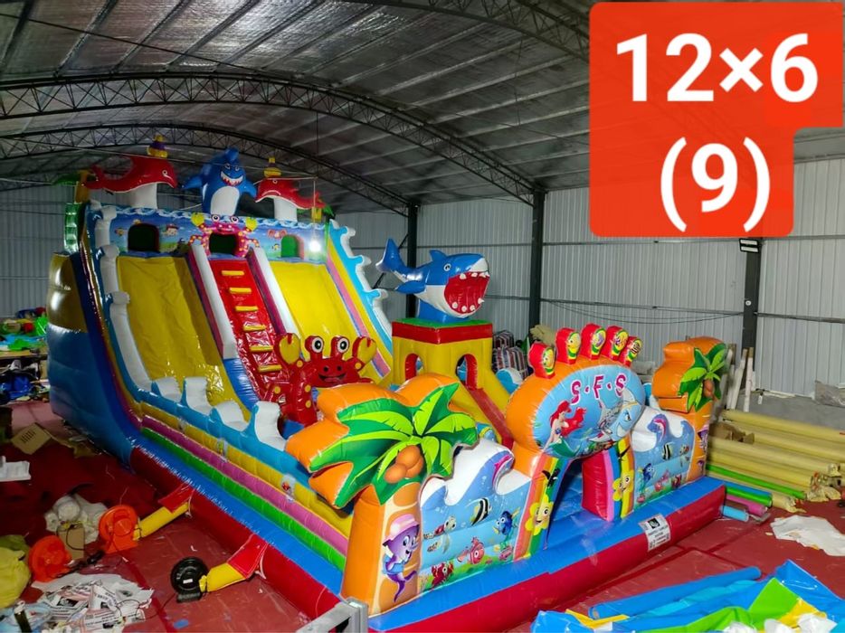 Надувной батут продам новый