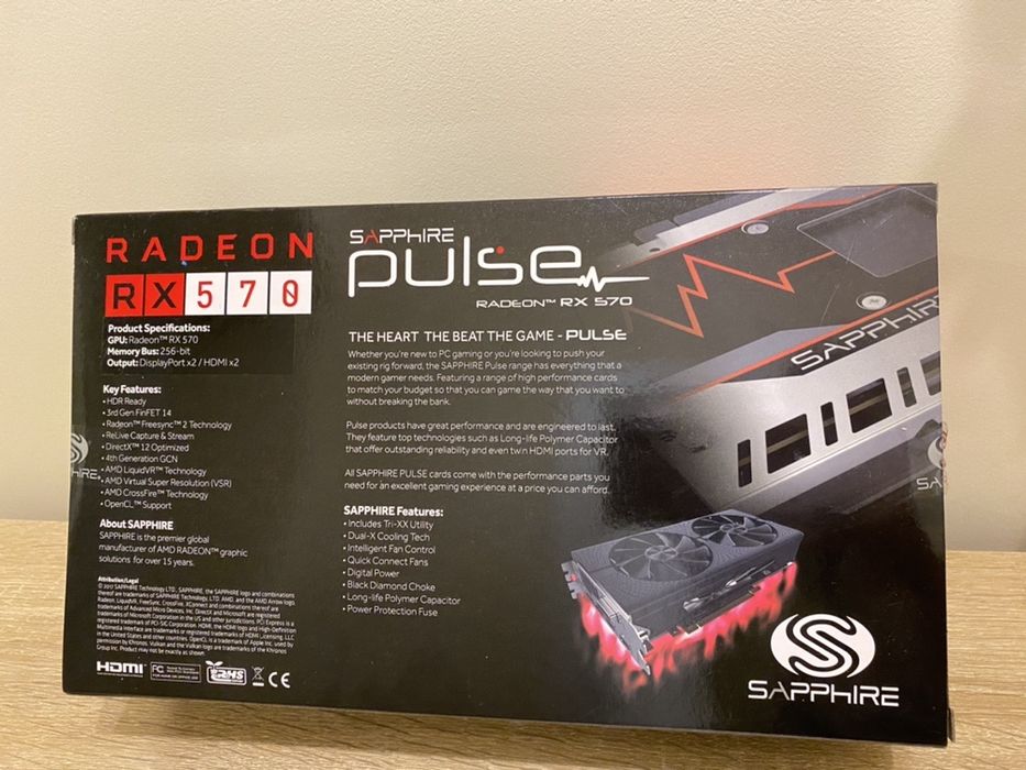 Разпродажба! Видео карти Sapphire NITRO+ RADEON RX 570, 8 GB, 256-bit