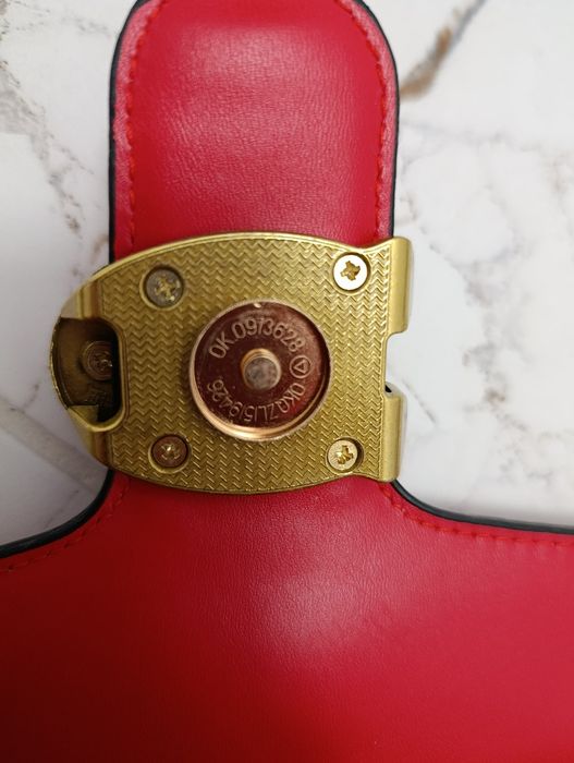 Дамска чанта COACH TABBY 20 BAG, червена