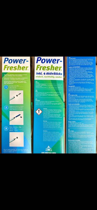 Тоалетна четка Power-Fresher с активни пръчици