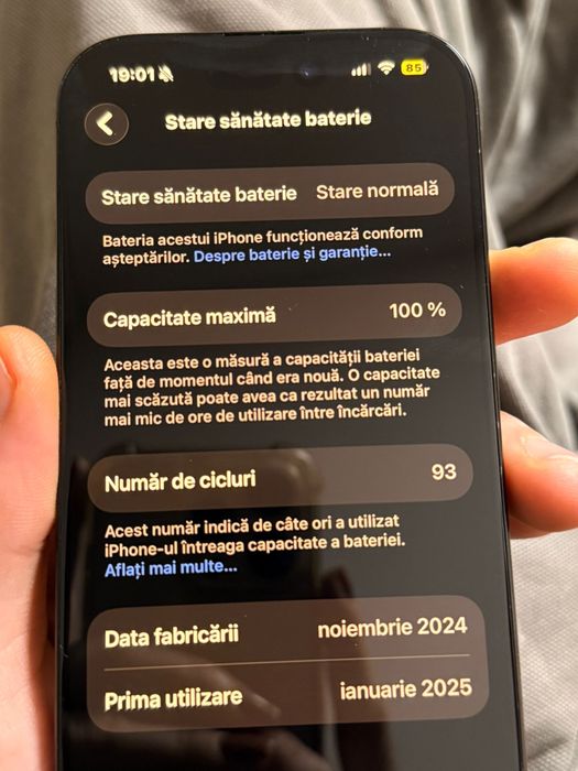 IPhone  16 Pro Titan Black 256GB