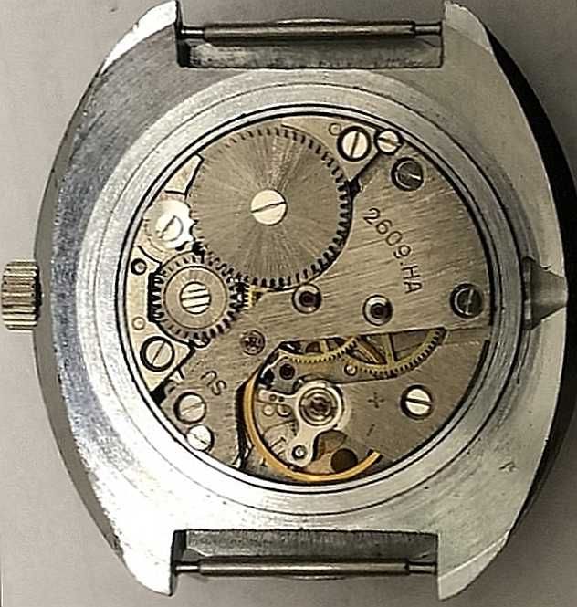 Ceas Raketa Big Zero USSR – mecanic 19 rubine – 39 mm – curea piele