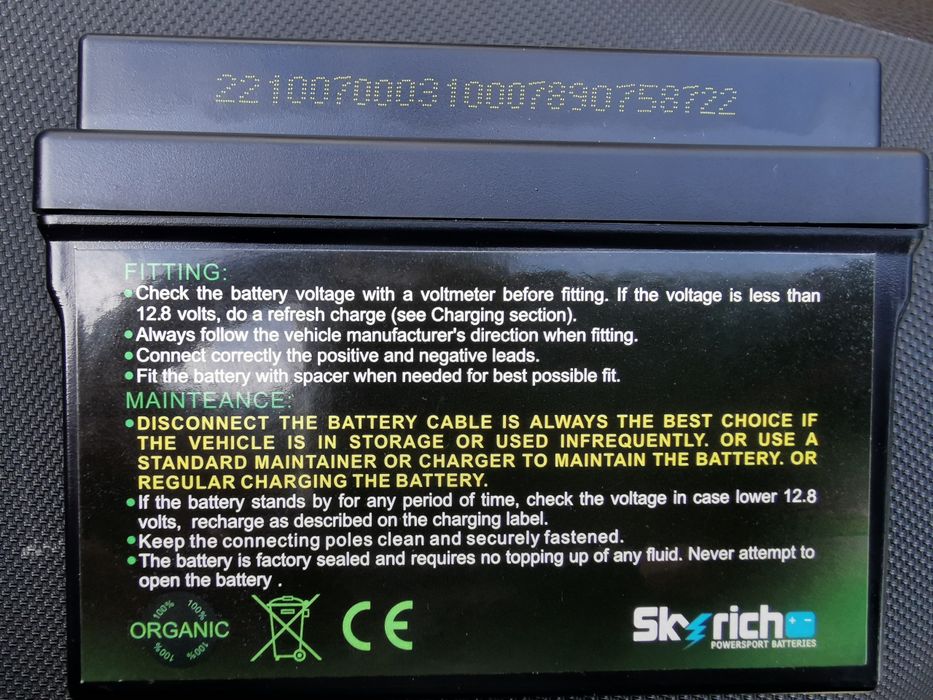 Baterie litium 12v 24wh Ktm atv quad scuter skyjet buggy en gros