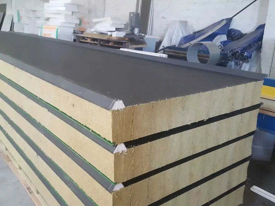 Сэндвич панели ППУ панели, тёплые и лёгкие / Sendvich panellar