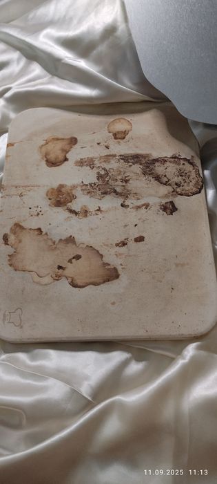 Spatulă pizza aluminiu coadă lemn plus șamotă