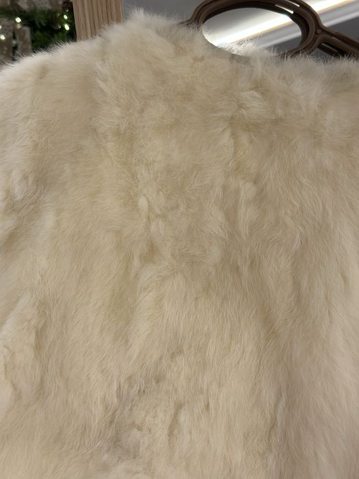 Jacheta din blana naturala de iepure