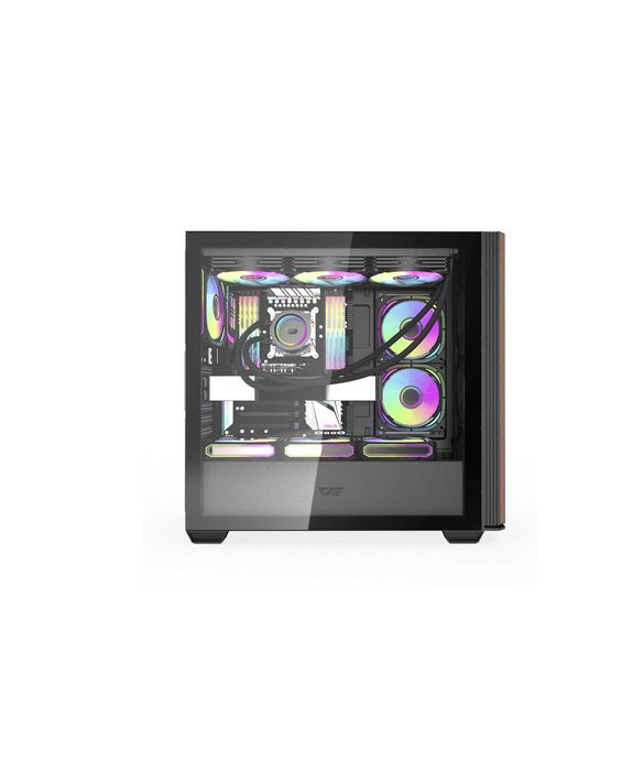 ' Корпус для ПК darkFlash DS900 WS BLACK (ATX, Без вентиляторов)