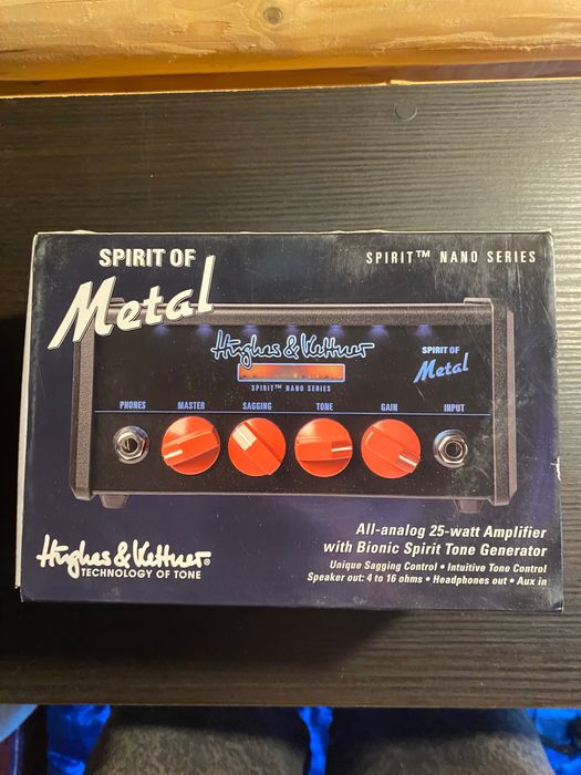 Hughes & Kettner Spirit of Metal Nano – Amplificator Head 25W – Full Box