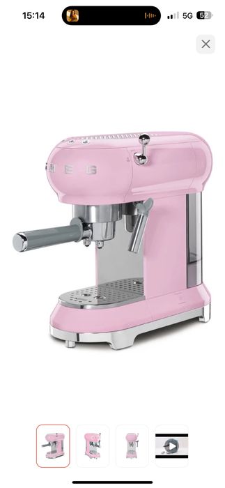 Кофемашина бренда  smeg