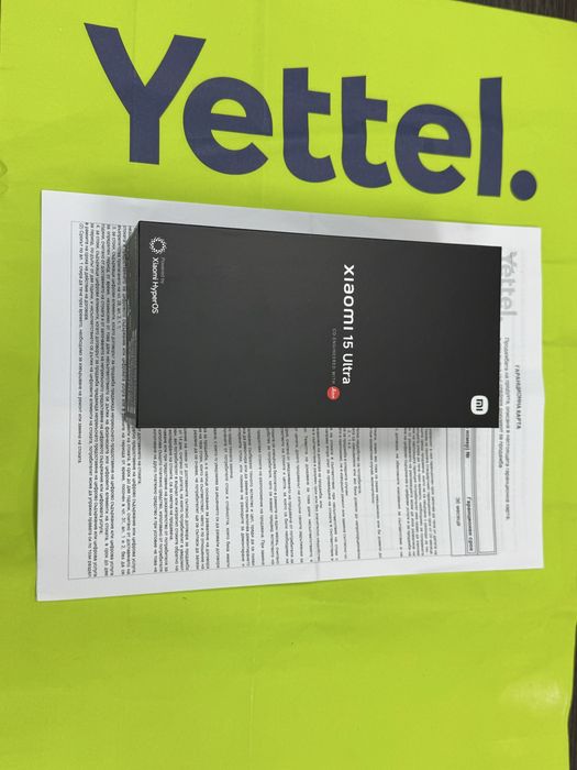 КАТО НОВ 512GB Xiaomi 15 Ultra Гаранция 2026г. White / Бял