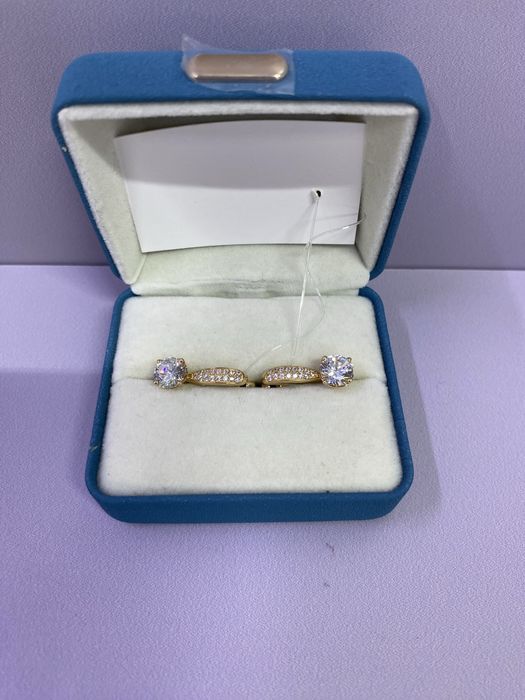 Золотые серьги КО12654