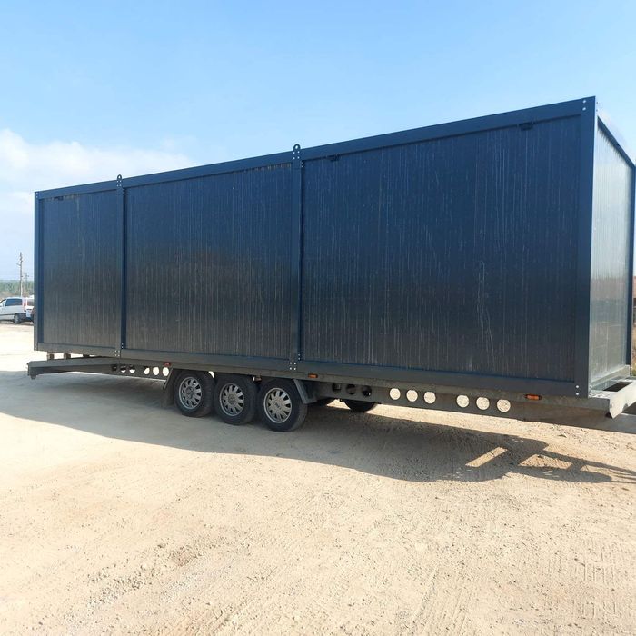 Високо качество павилиони за живеене Контейнер Къща Фургон Налични