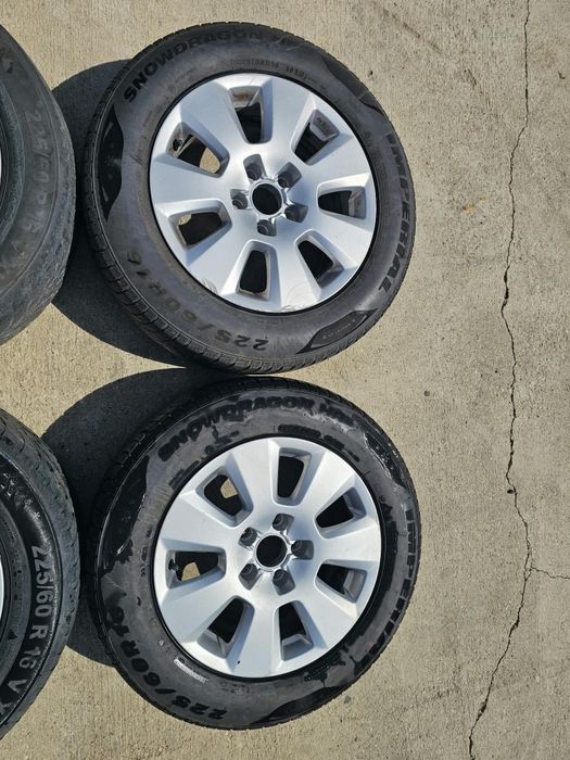 Set complect de roti Audi A4 b8
