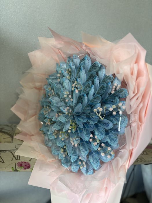 Денежный букет 30 тыс тенге