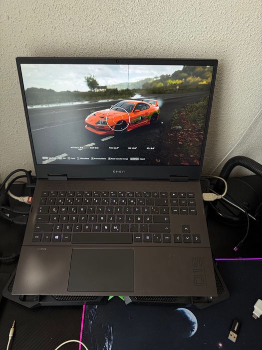 Laptop Gaming HP Omen RTX 3060 Ryzen 5 5600H