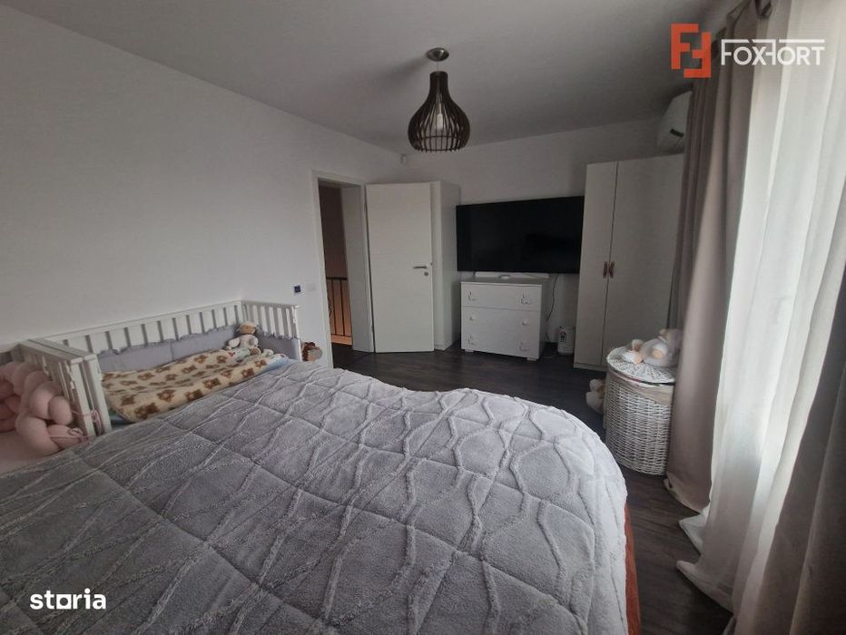 Duplex de vanzare cu 4 camere mobilat si utilat - Mosnita Veche