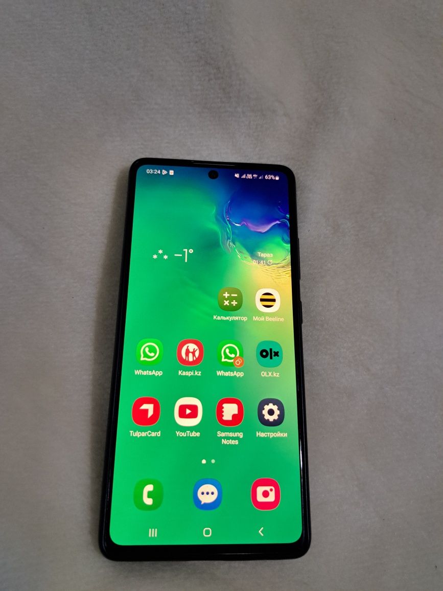 Samsung Galaxy S10 Lite: 64 000 тг. - Мобильные телефоны / смартфоны Тараз  на Olx