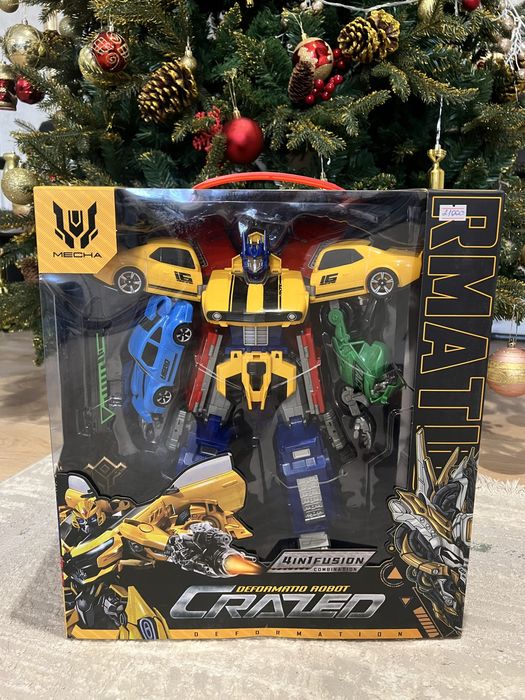 Игрушка трансформер. Робот трансформер. Бамблби. Ига трансформер