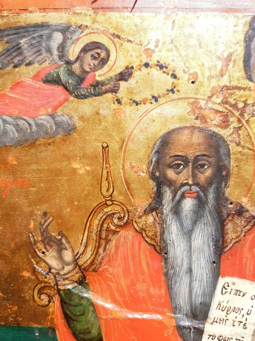 Стара икона Св.Харалампий 19век