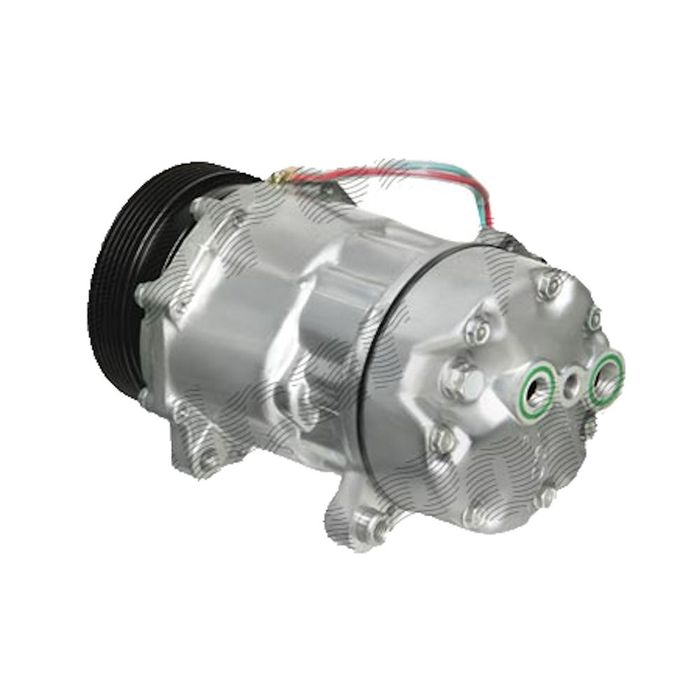 Compresor aer conditionat Ford Galaxy, 1995-2000, motorizare 1.9 TDI, 66kw/81kw, diesel, rola curea 120 mm, 6 caneluri, tip Sanden: SD7V16