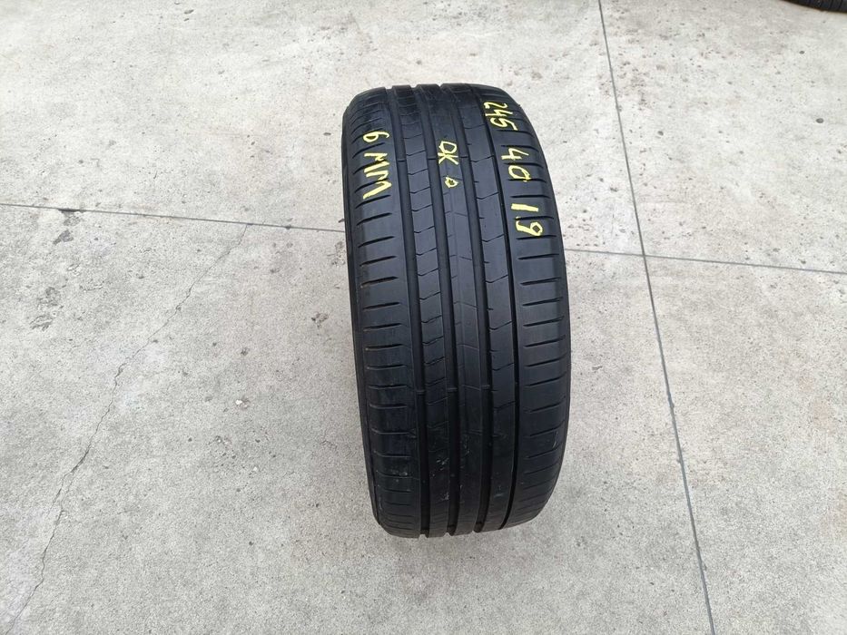 O anvelopa vara 245 40 19 pirelli p zero pz4 profil de 6 mm