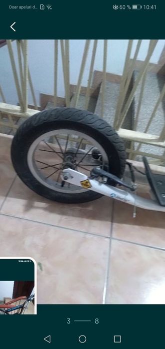 Rockrider și trotinetă