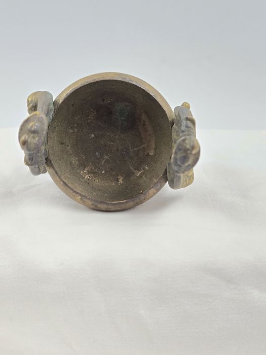 Statueta bronz, scrumiera