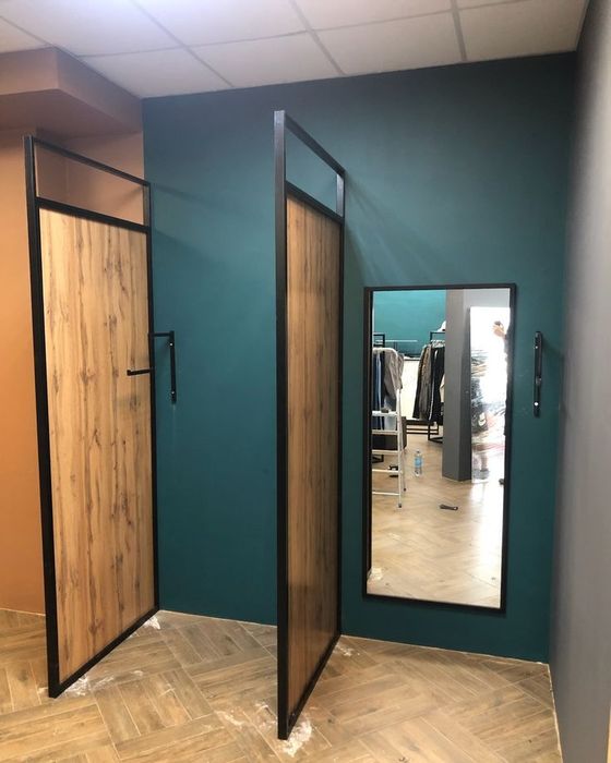 Гардероб! Раздевалка! Кабина лофт garderob стеллаж