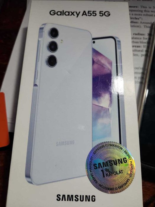 Samsung Galaxy A55 5G 8/256ГБ (Белый)