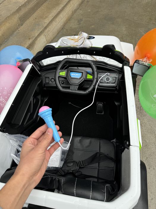 Детский электромобиль Jeep WN-502 12V, пульт, микрофон