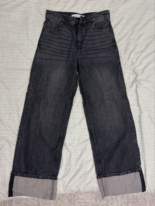 Широкие джинсы bershka