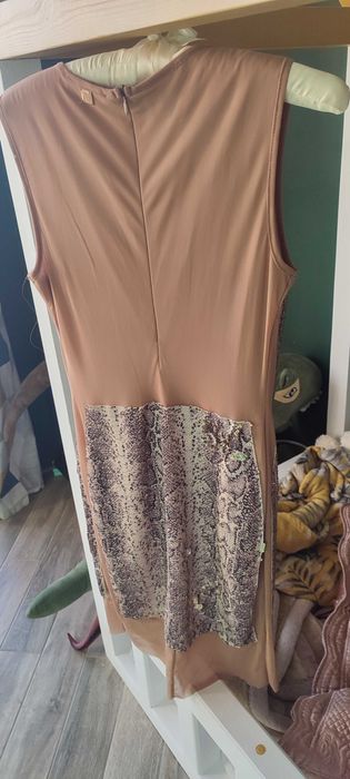 Rochie BSB cu paiete aurii superba