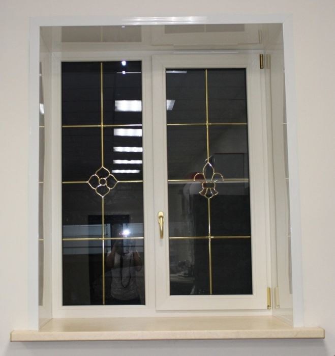 Пластиковые Окна двери витражи