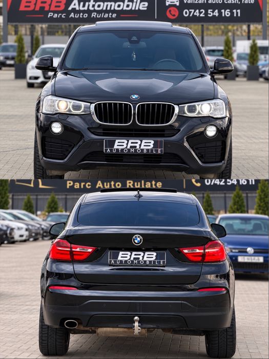 • Bmw X4 2015 • 2.0 Diesel 184 cp / Xdrive • Trapă / Interior Cognac • Parc Auto • RATE • Garanție •