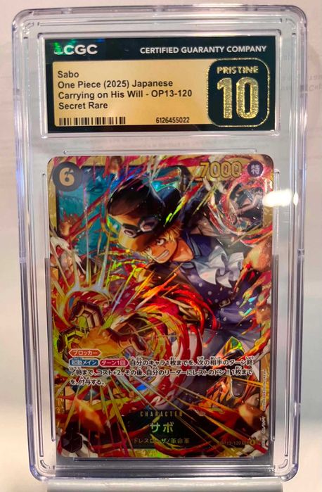 One piece kарти CGC grade