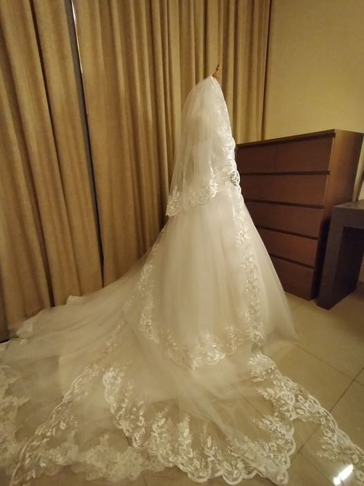 фата из трех ярусов