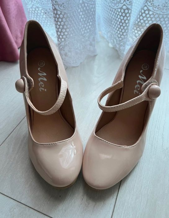 Pantofi Crem Mei