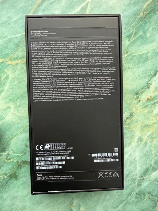 Iphone 13 pro max 256 gb