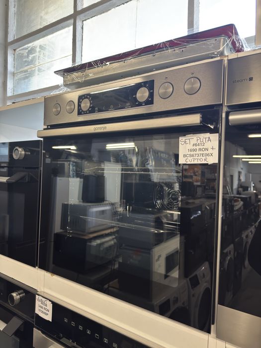 Set Cuptor si plita incorporabile Gorenje BCS6737E06X